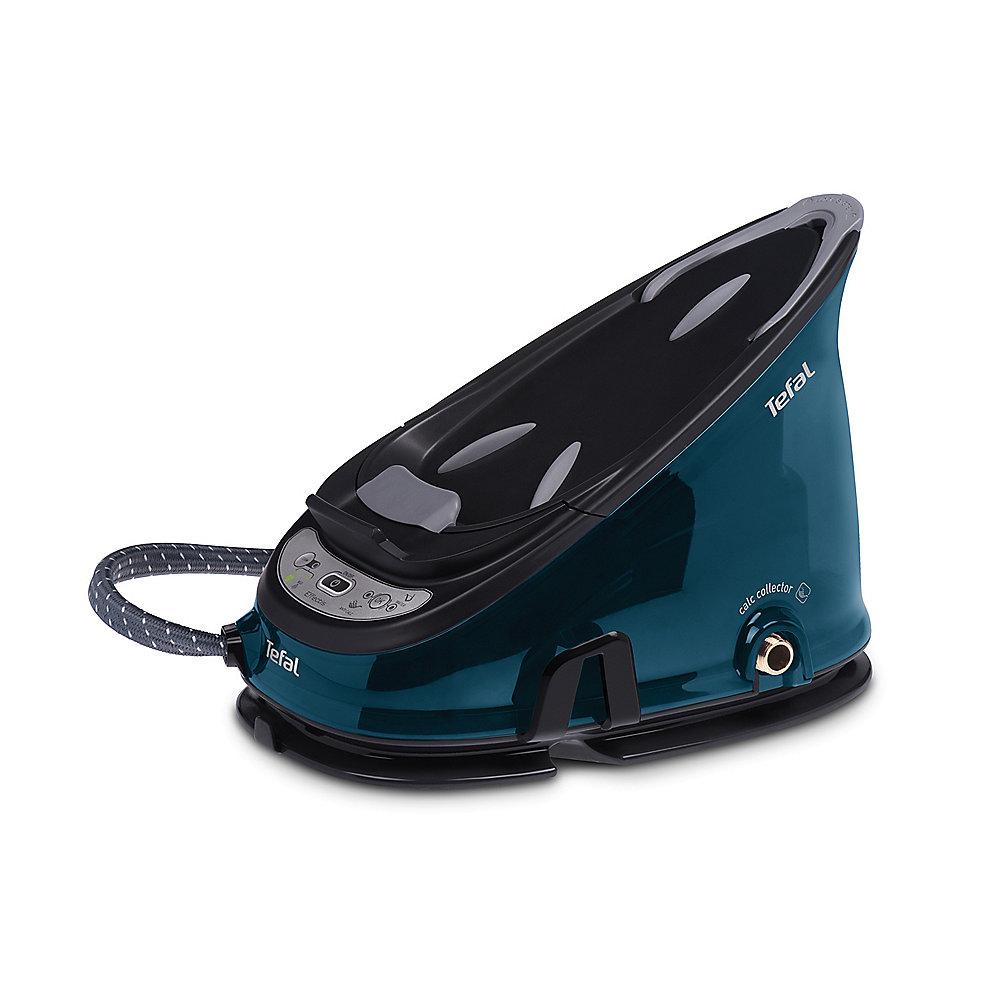Tefal GV 6839 Effectis Anti-Calc Dampfbügelstation 6,5 bar schwarz/grün