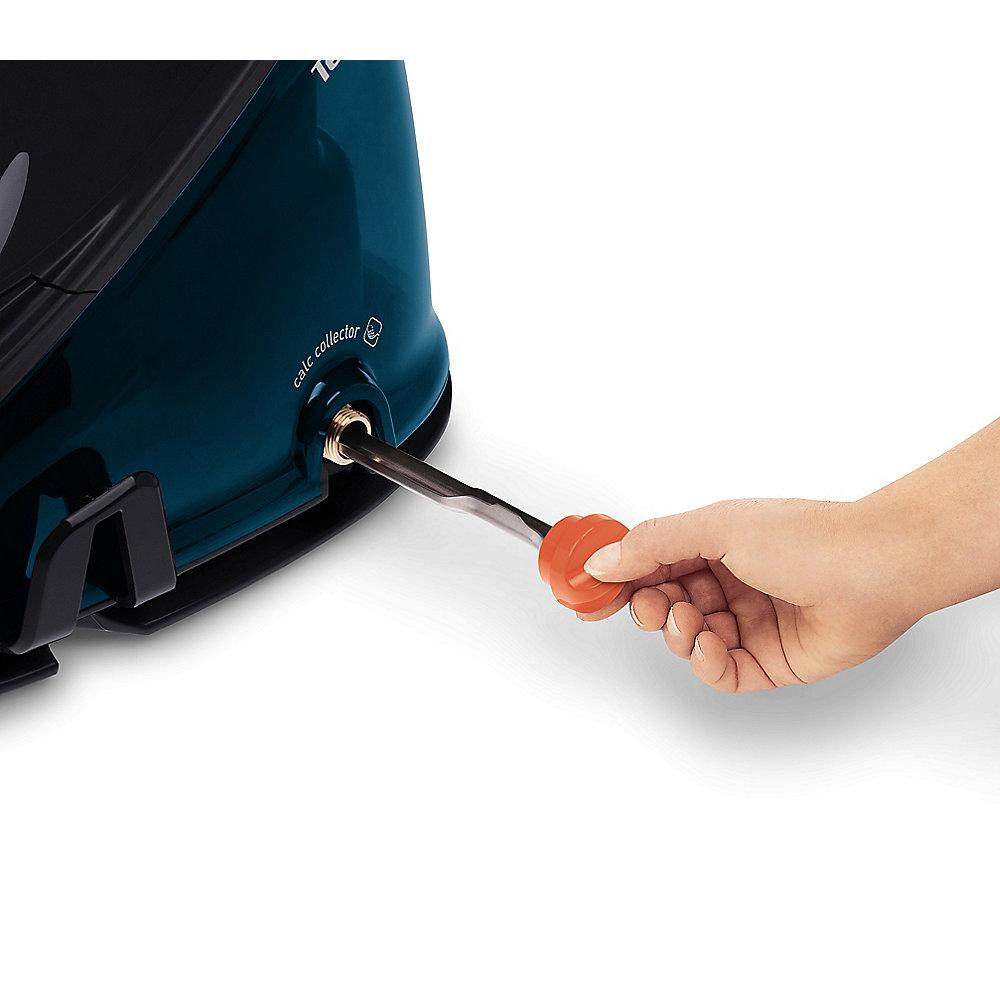 Tefal GV 6839 Effectis Anti-Calc Dampfbügelstation 6,5 bar schwarz/grün