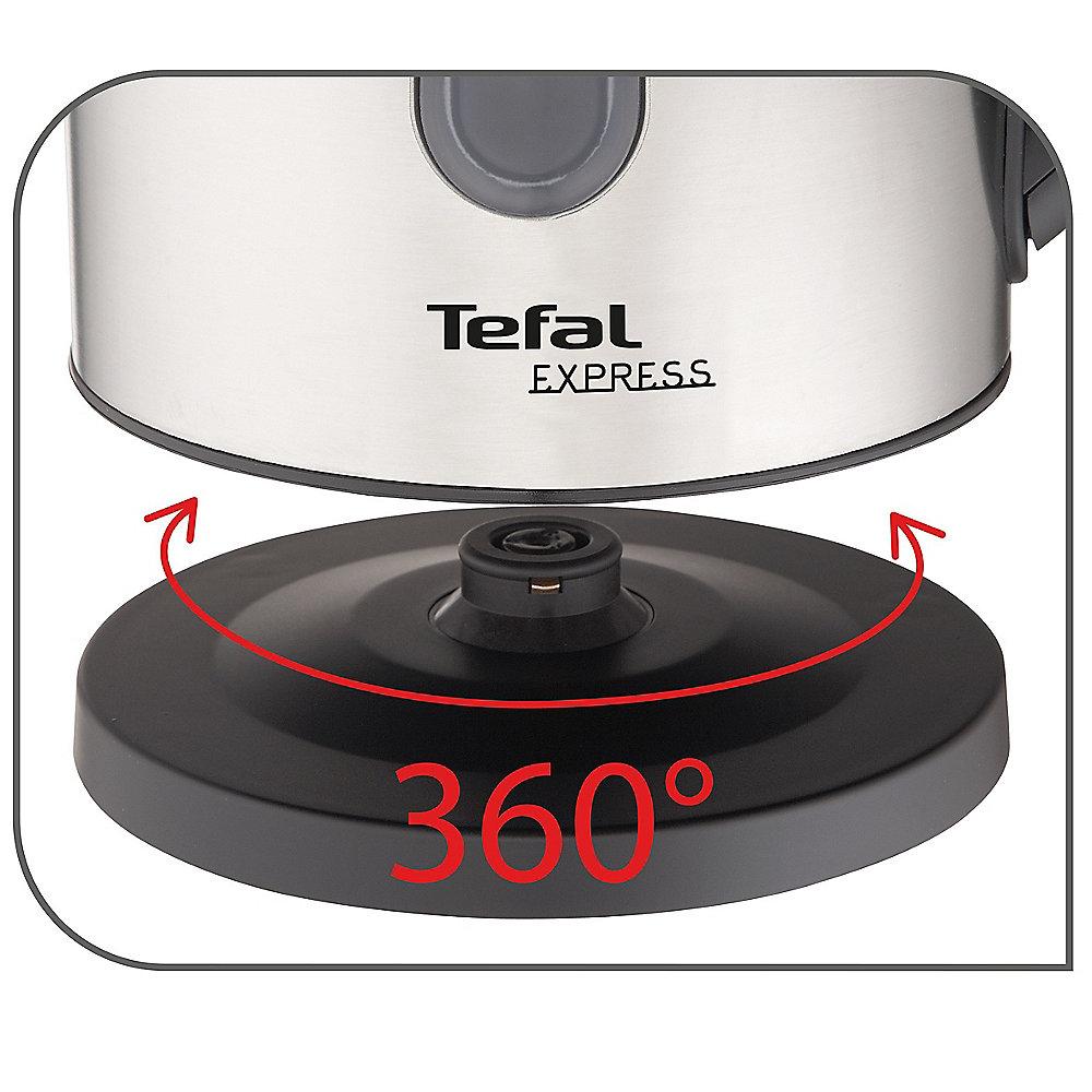 Tefal KI240D Express Control Wasserkocher 1,7 Liter Edelstahl 7 Stufen 2.400W