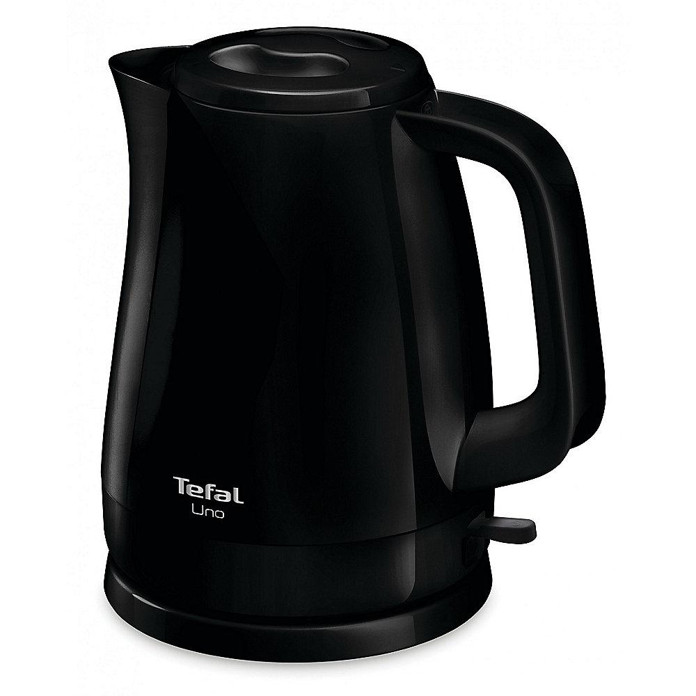 Tefal KO1508 Uno Wasserkocher 1,5l, 2.400W, schwarz