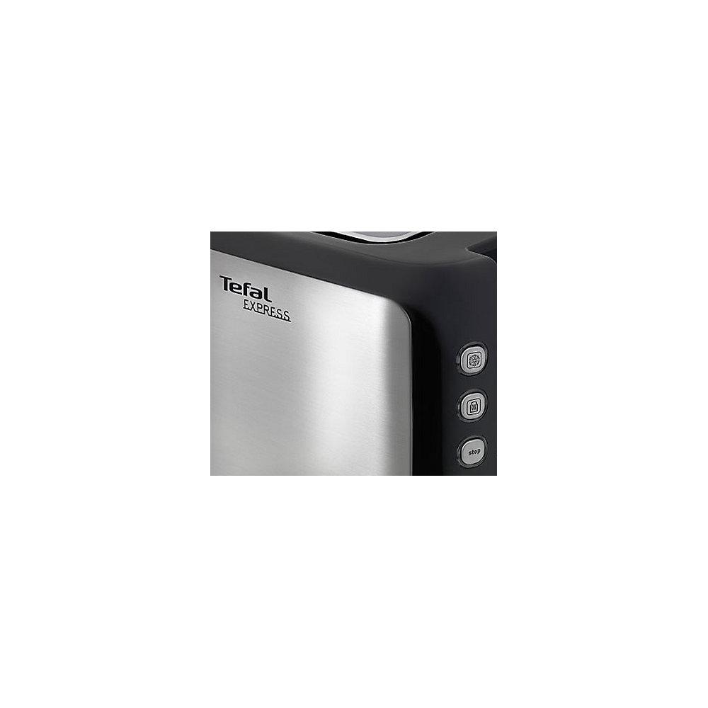 Tefal TT 3650 Express Toaster 850 Watt Schwarz / Edelstahl