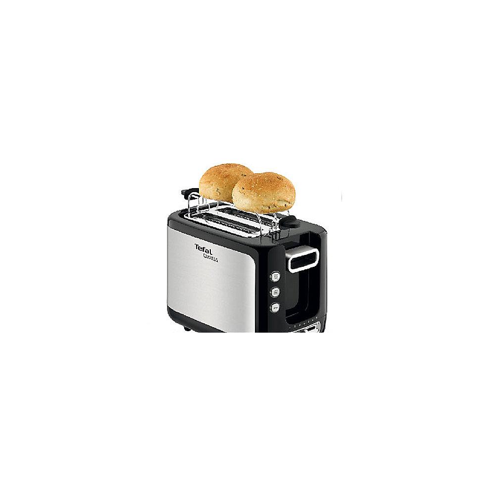 Tefal TT 3650 Express Toaster 850 Watt Schwarz / Edelstahl