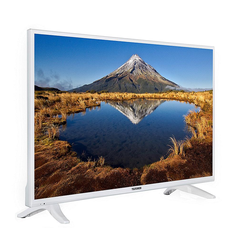 Telefunken XF43E411-W 110cm 43" Smart Fernseher weiß