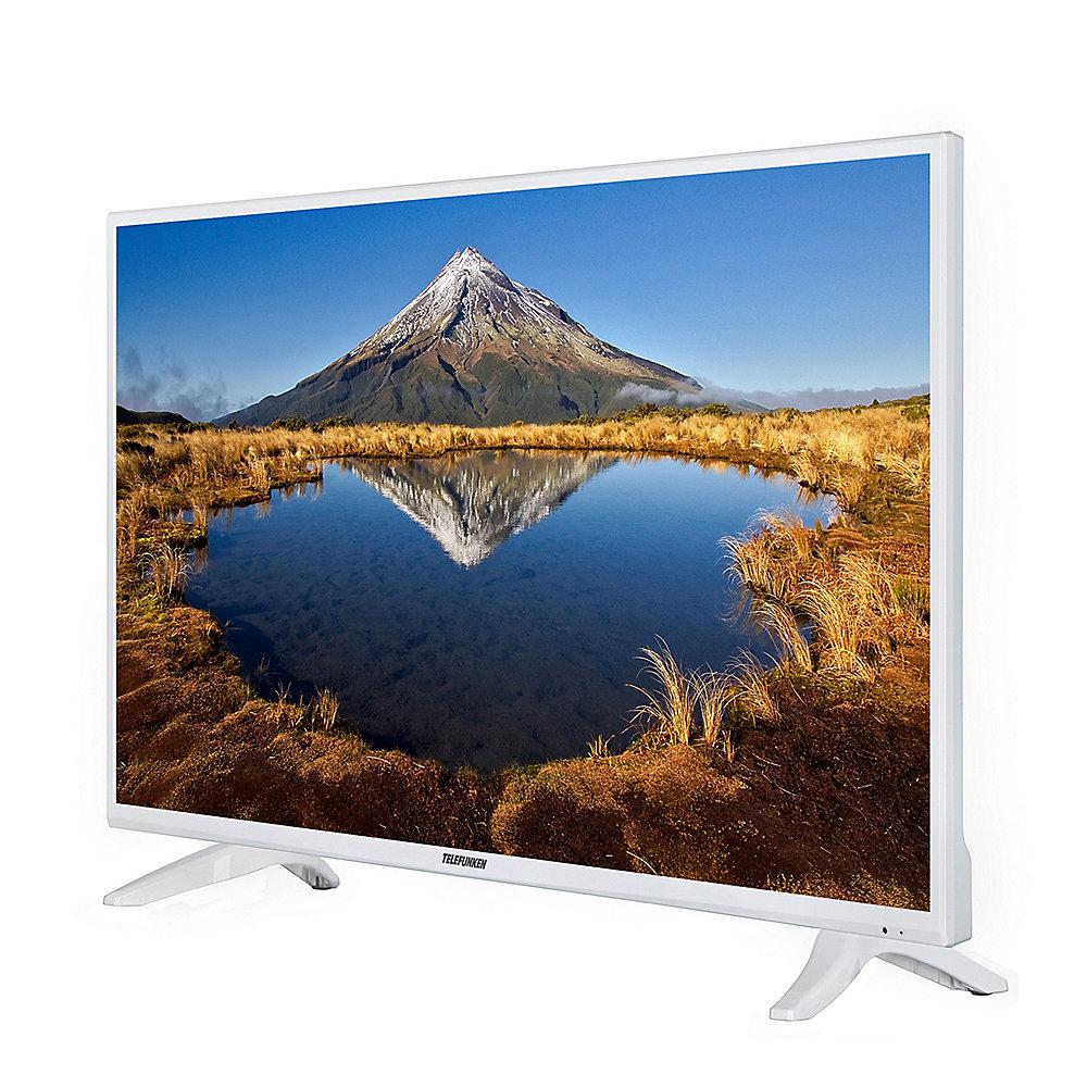 Telefunken XF43E411-W 110cm 43" Smart Fernseher weiß