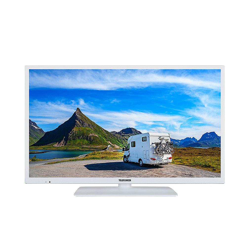 Telefunken XH24E401V-W 61cm 24" Smart Fernseher 12V weiß