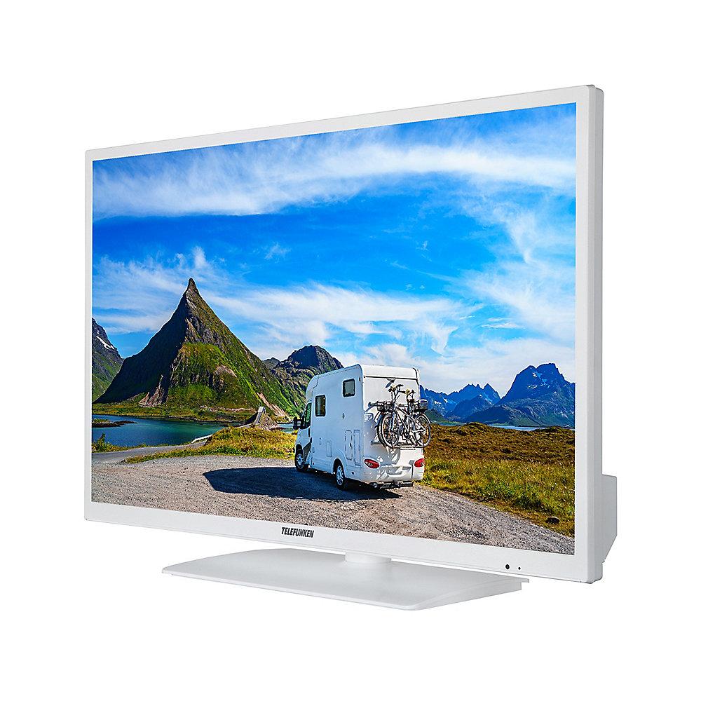 Telefunken XH24E401V-W 61cm 24" Smart Fernseher 12V weiß