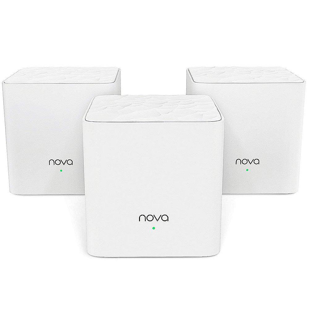 Tenda Nova MW3 Router Mesh WLAN System (3er Set), Tenda, Nova, MW3, Router, Mesh, WLAN, System, 3er, Set,