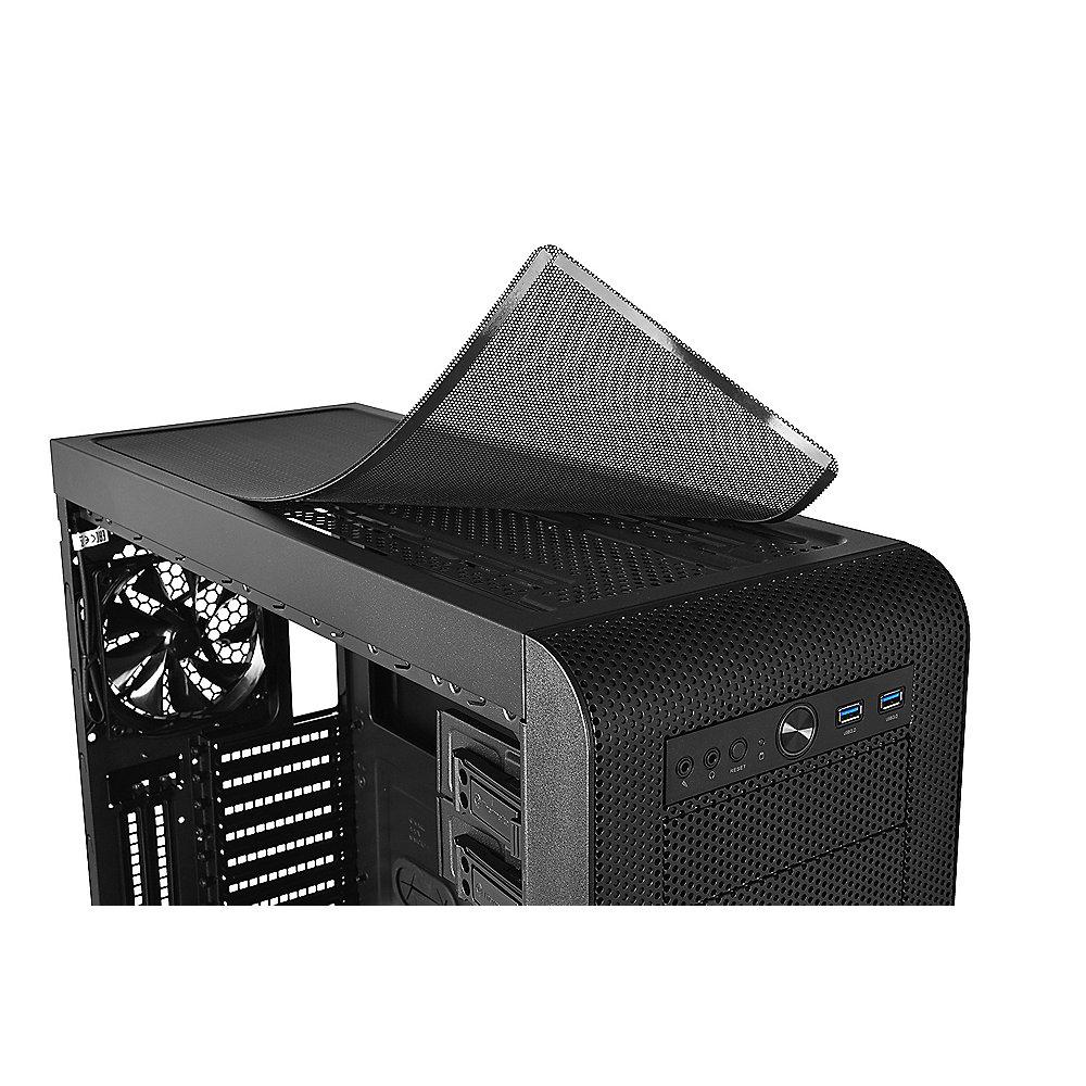 Thermaltake Core V51 Midi-Tower ATX Gehäuse schwarz, Fenster in tempered glass, Thermaltake, Core, V51, Midi-Tower, ATX, Gehäuse, schwarz, Fenster, tempered, glass