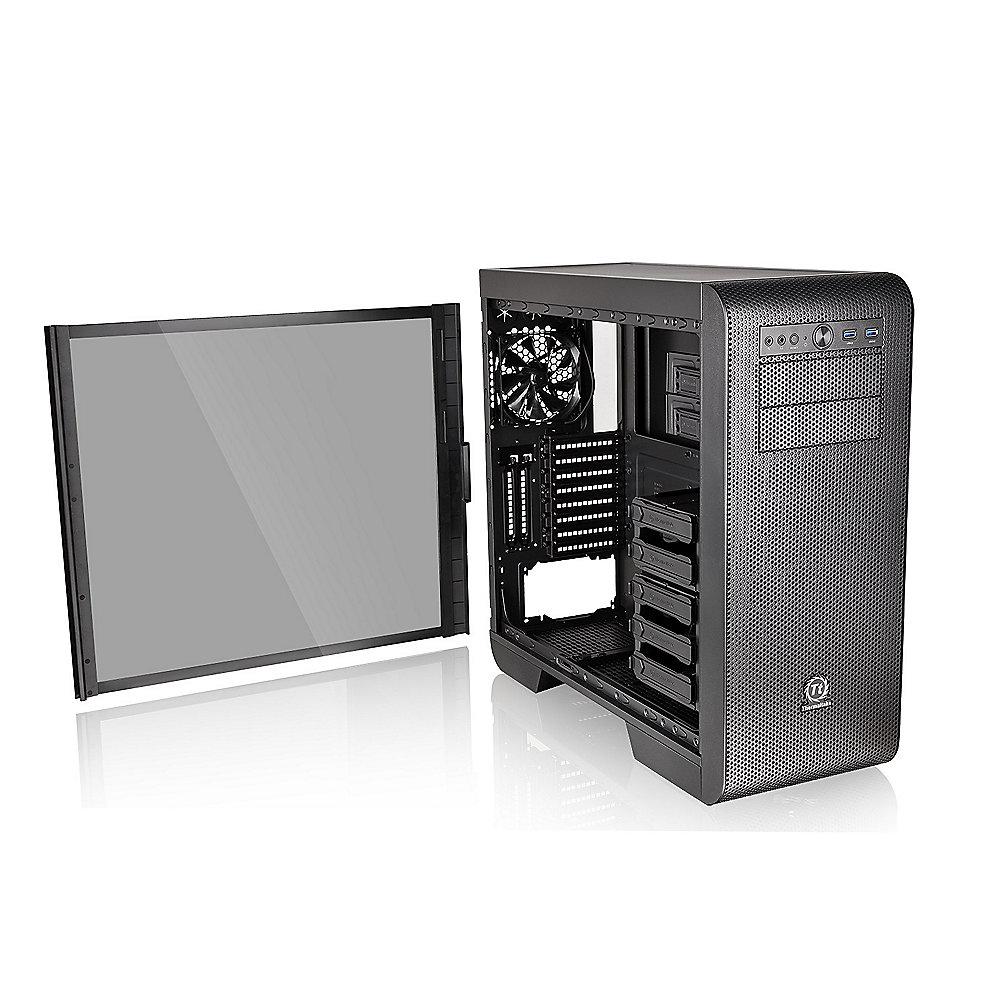 Thermaltake Core V51 Midi-Tower ATX Gehäuse schwarz, Fenster in tempered glass, Thermaltake, Core, V51, Midi-Tower, ATX, Gehäuse, schwarz, Fenster, tempered, glass