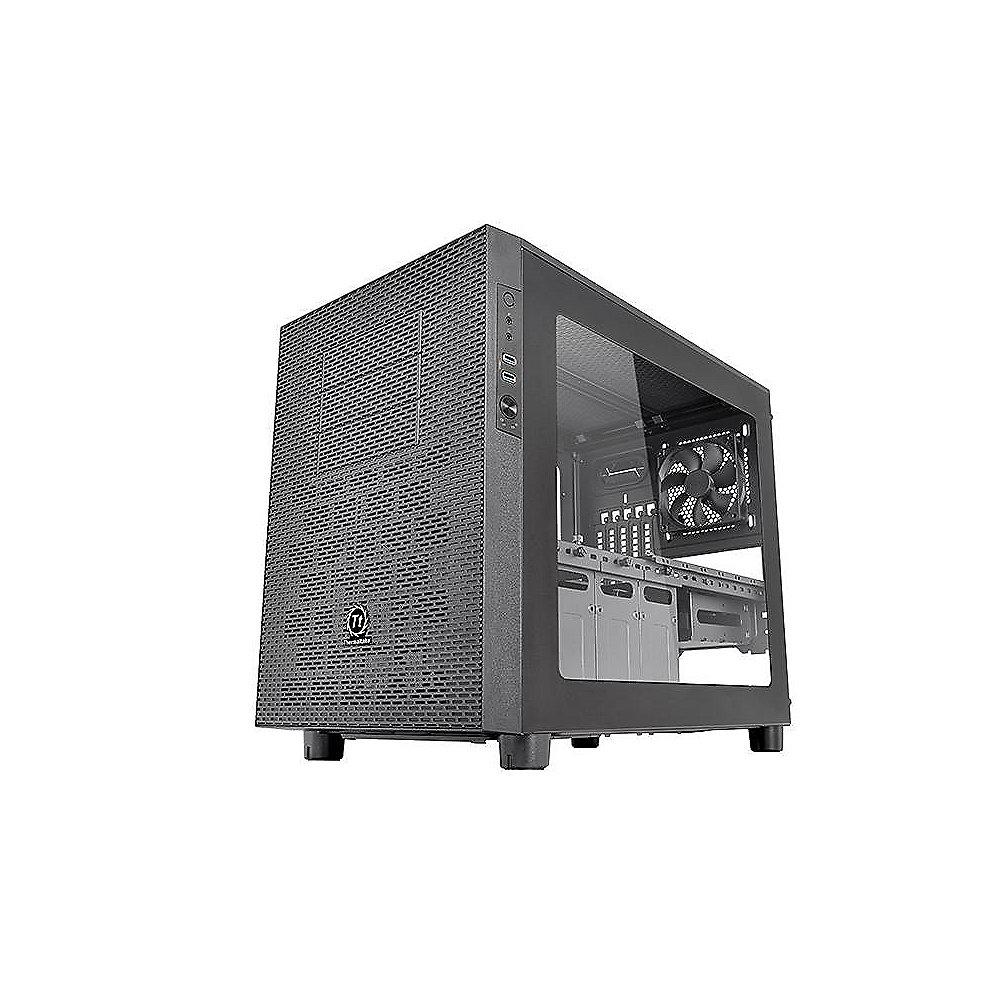 Thermaltake Core X2 Mikro-ATX Gehäuse schwarz, mit Sichtfenster (o.NT.)