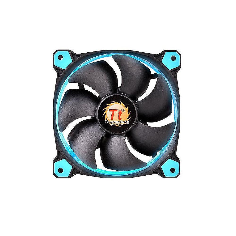 Thermaltake Riing 14 LED blau Gehäuselüfter 140x140x25mm 1000/1400upm