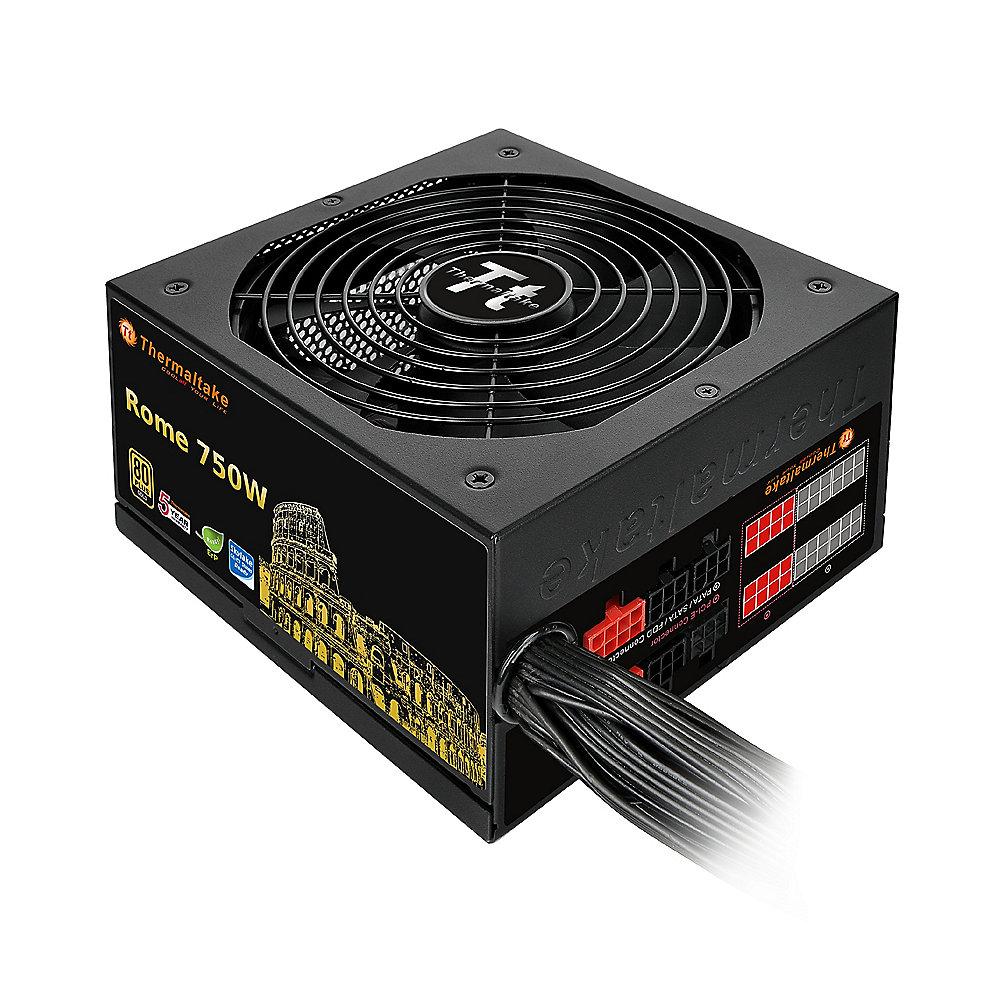 Thermaltake Rom 750W Netzteil 80  Gold (140mm Lüfter), Thermaltake, Rom, 750W, Netzteil, 80, Gold, 140mm, Lüfter,