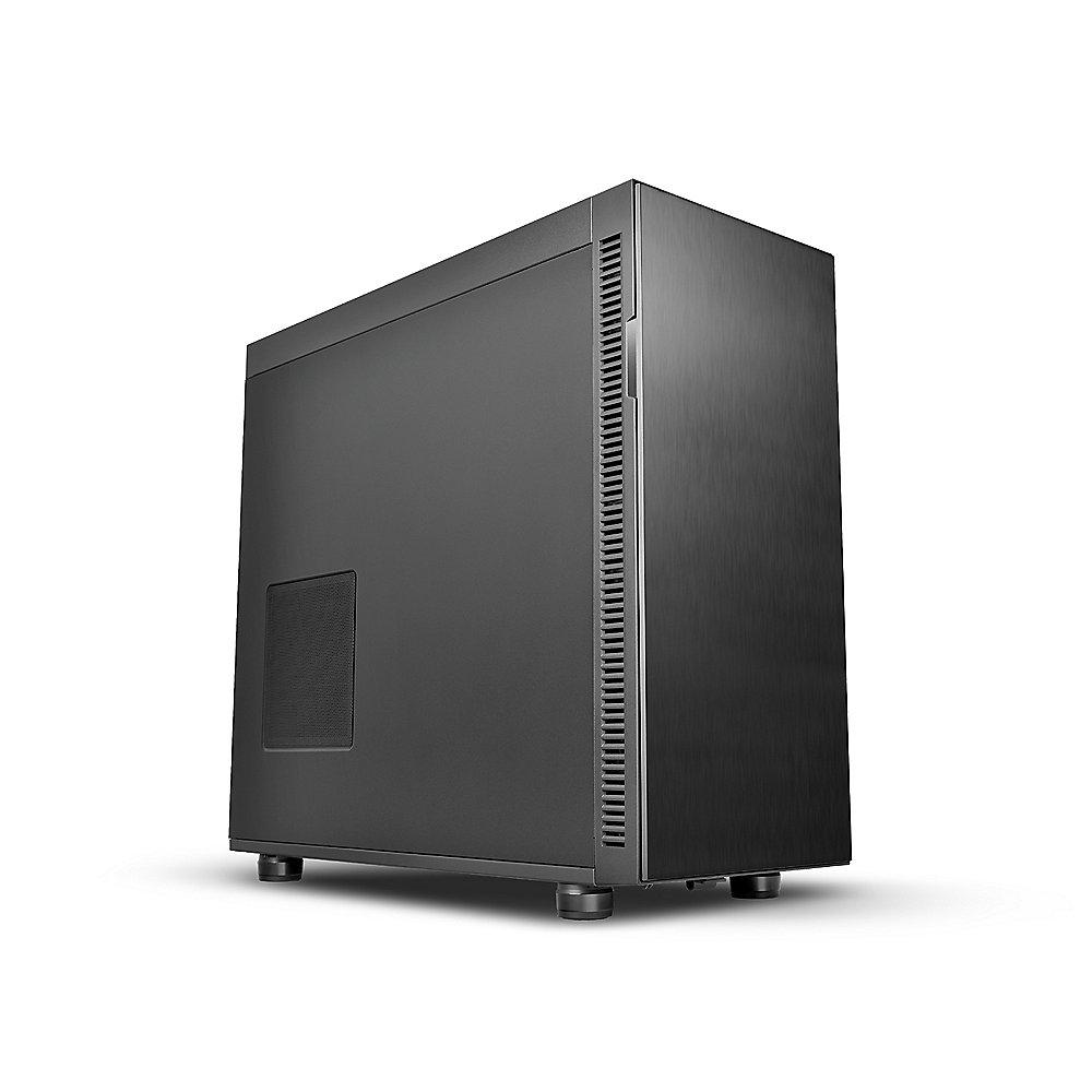 Thermaltake Suppressor F51 Midi Tower ATX Gehäuse schwarz, gedämmt