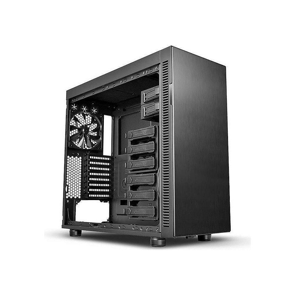 Thermaltake Suppressor F51 Midi Tower ATX Gehäuse schwarz, gedämmt