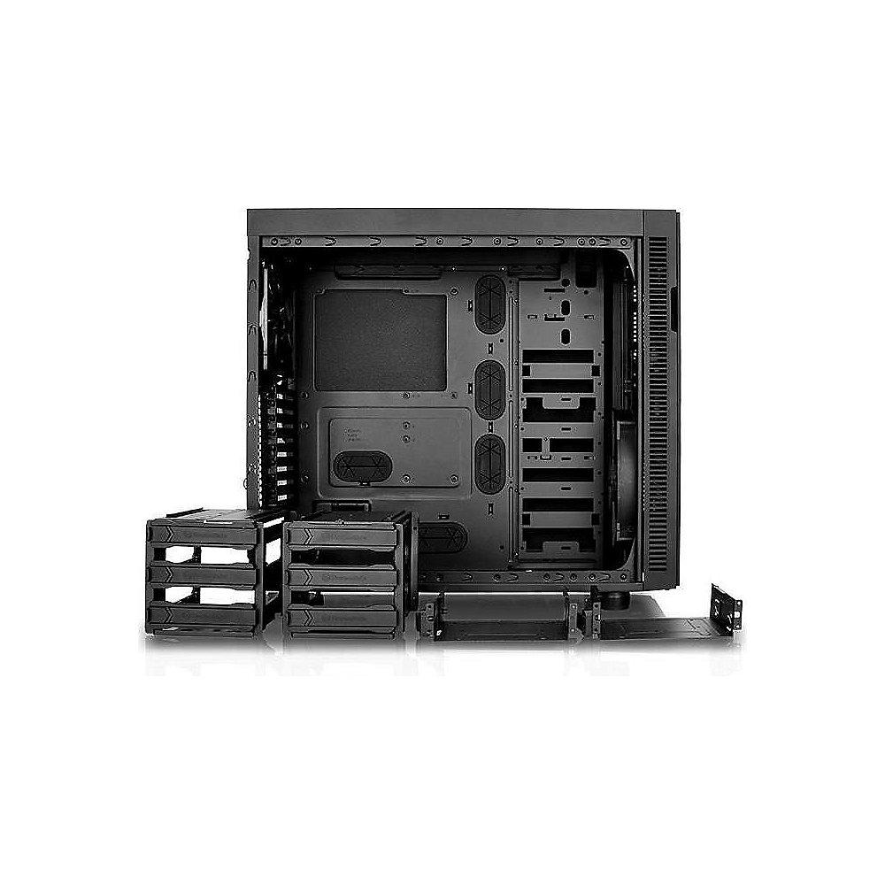 Thermaltake Suppressor F51 Midi Tower ATX Gehäuse schwarz, gedämmt