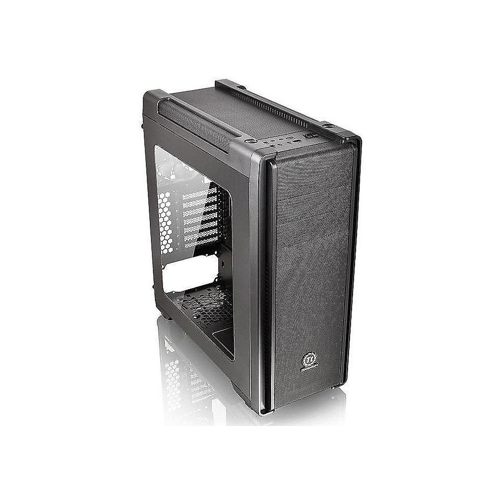 Thermaltake Versa C21 Midi-Tower ATX Gehäuse schwarz, mit Sichtfenster (o.NT), Thermaltake, Versa, C21, Midi-Tower, ATX, Gehäuse, schwarz, Sichtfenster, o.NT,