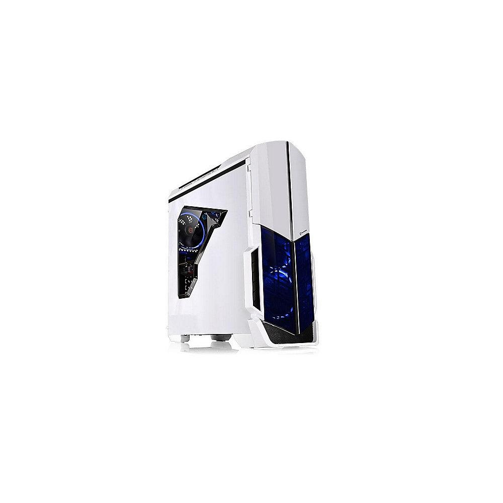 Thermaltake Versa N21 Midi-Tower ATX Gehäuse Snow weiß, mit Sichtfenster (o.NT)