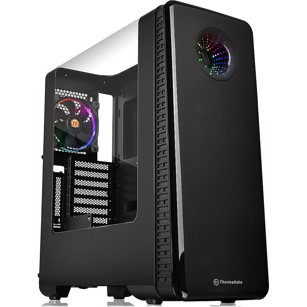 Thermaltake View 28 RGB Riing Ed. Midi-Tower ATX Gehäuse schwarz