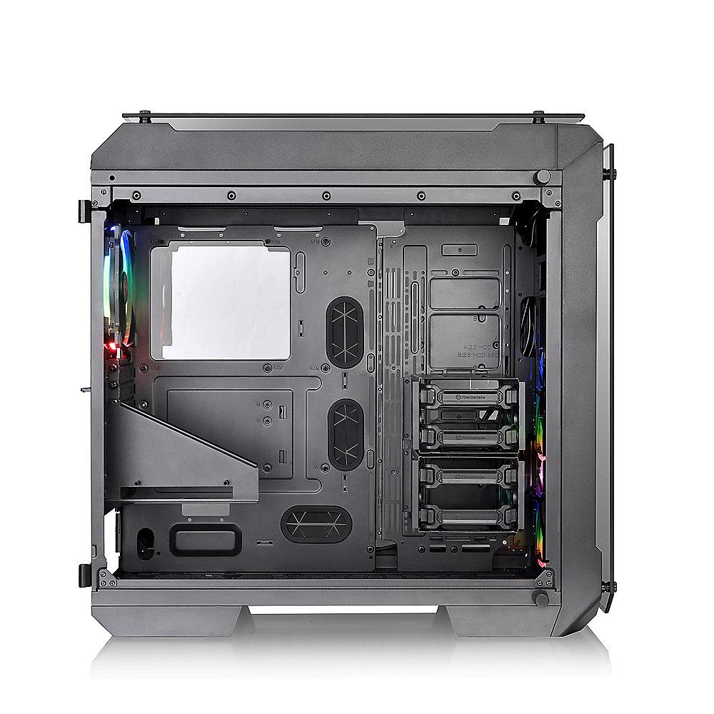 Thermaltake View 71 TG RGB Big-Tower ATX Gehäuse schwarz, mit Fenster (o.NT)
