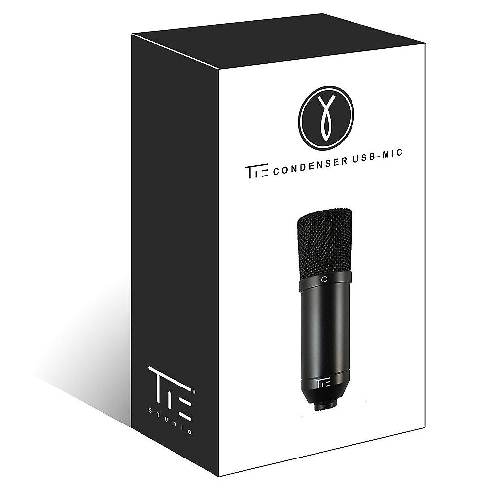 TIE Products TIE Condensor Mic USB (schwarz), TIE, Products, TIE, Condensor, Mic, USB, schwarz,