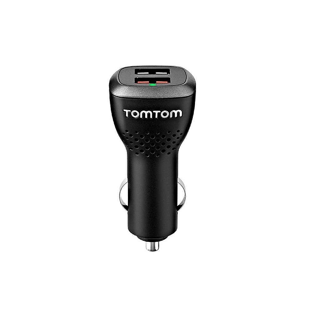 TomTom Premiumset v2 Tasche für Navigationsgeräte und Doppel-USB Ladegerät