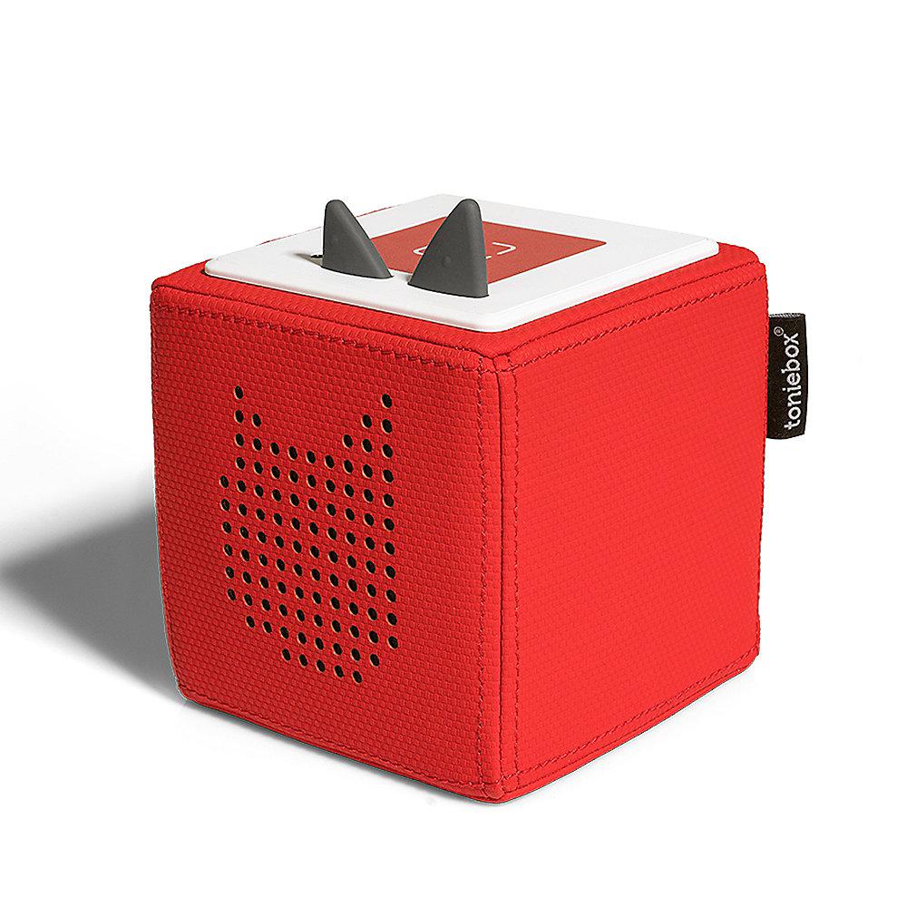 Tonies Toniebox - Starterset - Rot, Audiosystem für Kinder, Tonies, Toniebox, Starterset, Rot, Audiosystem, Kinder