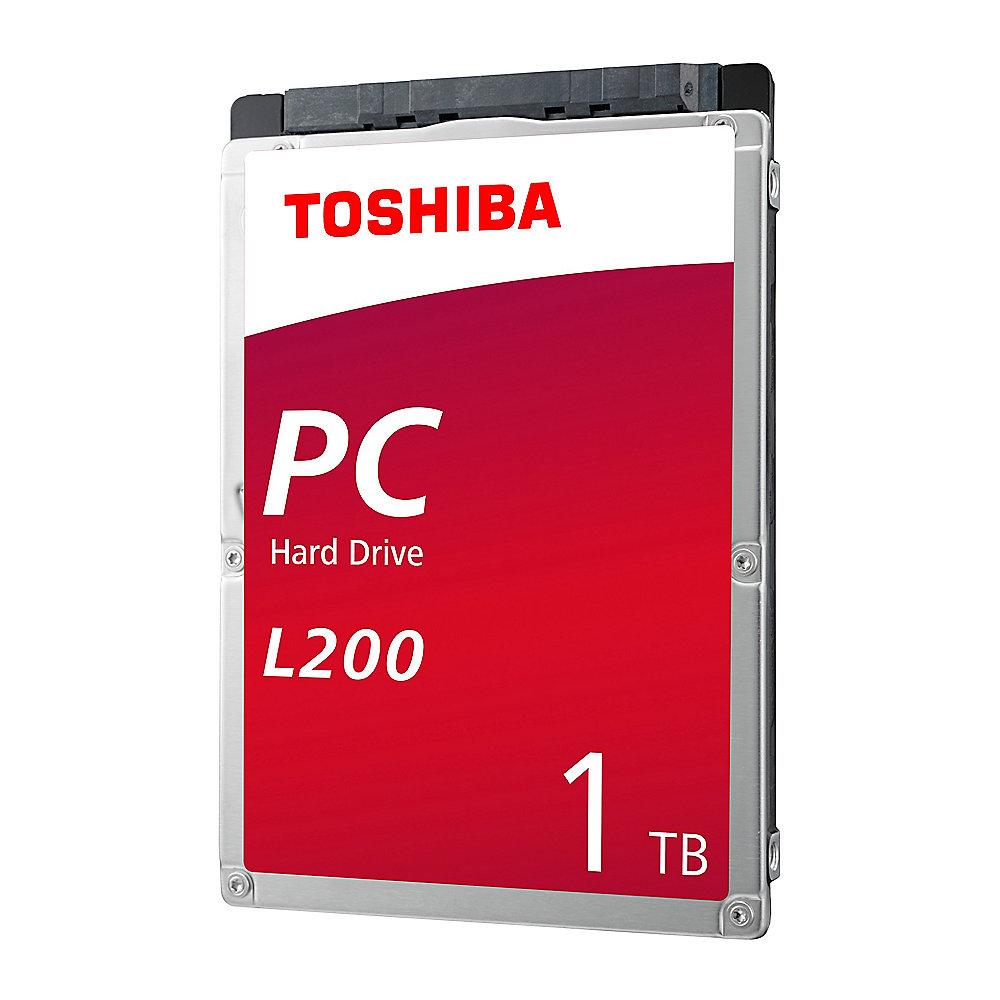 Toshiba L200 Slim HDWL110EZSTA - 1TB 5400rpm 128MB SATA600 2.5zoll, Toshiba, L200, Slim, HDWL110EZSTA, 1TB, 5400rpm, 128MB, SATA600, 2.5zoll