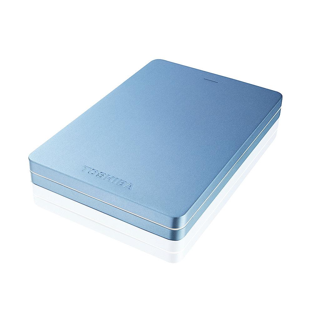 Toshiba Stor.E Canvio ALU USB3.0 1TB 2.5Zoll blau HDTH310EL3AA