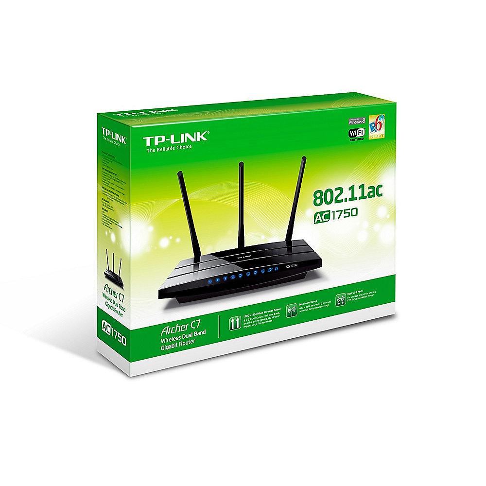 TP-LINK Archer C7 AC1750 Dualband WLAN-ac Gigabit Router