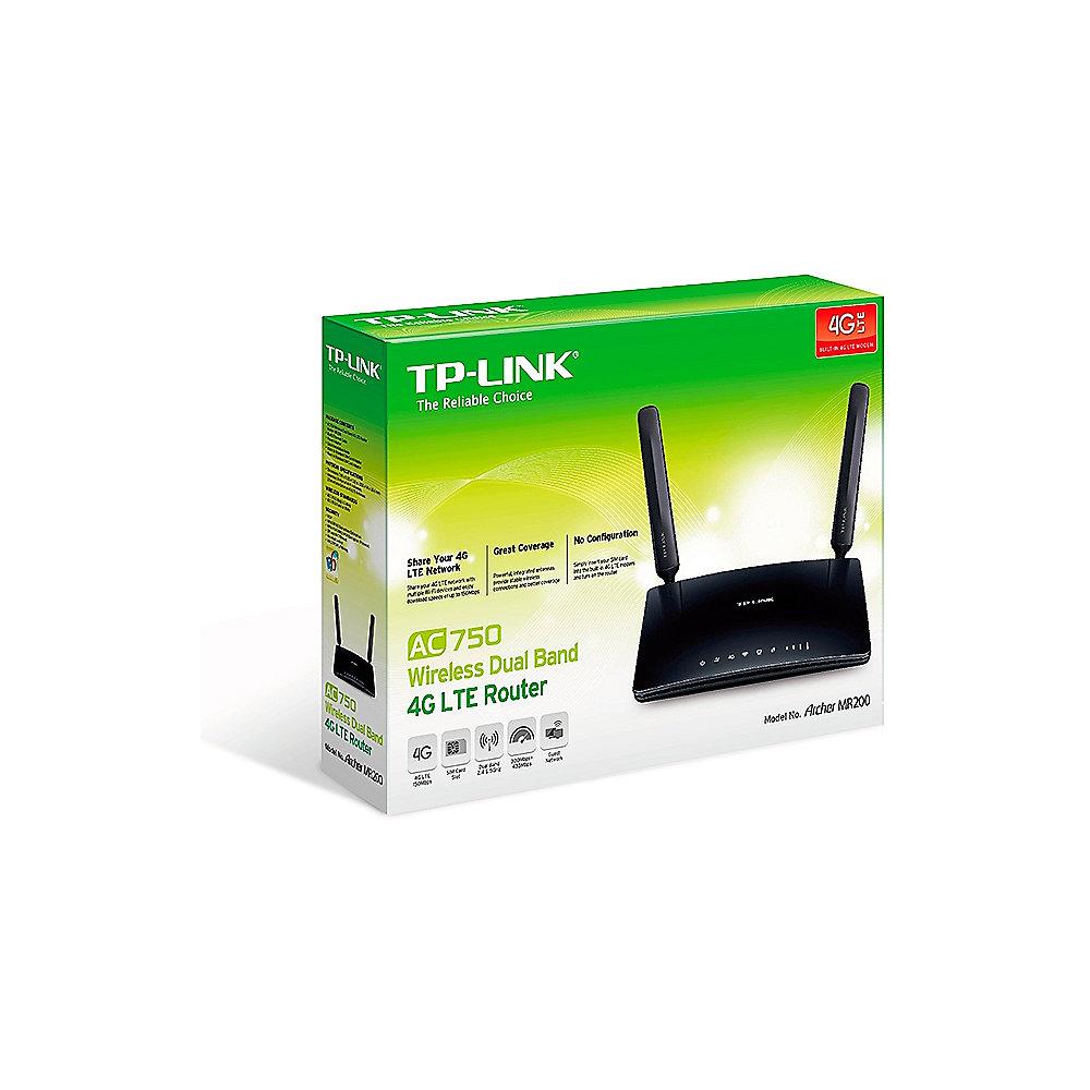 TP-LINK MR200 AC750 4G LTE WLAN-ac Router