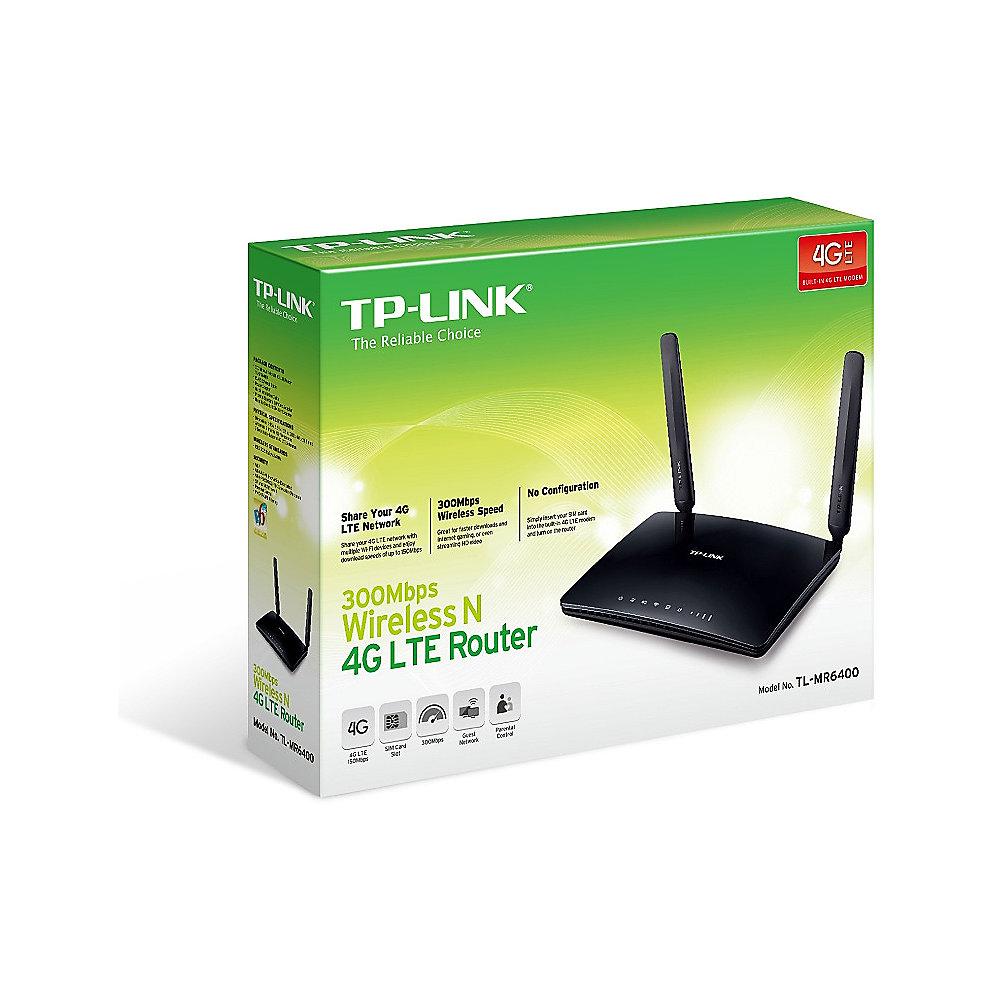 TP-LINK N300 TL-MR6400 300MBit WLAN-n s-4G LTE Desktop Router