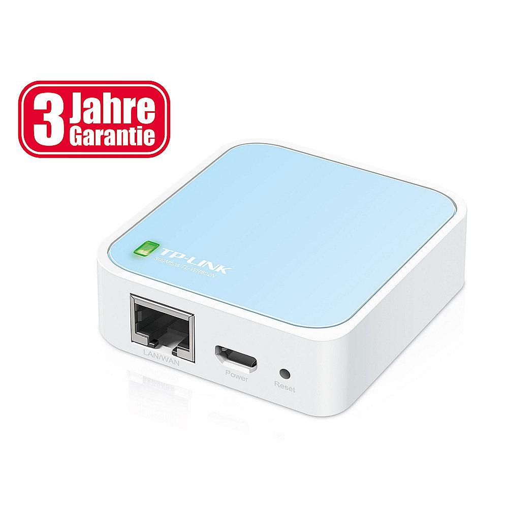 TP-LINK N300 TL-WR802N 300MBit WLAN-n Tragbarer Router