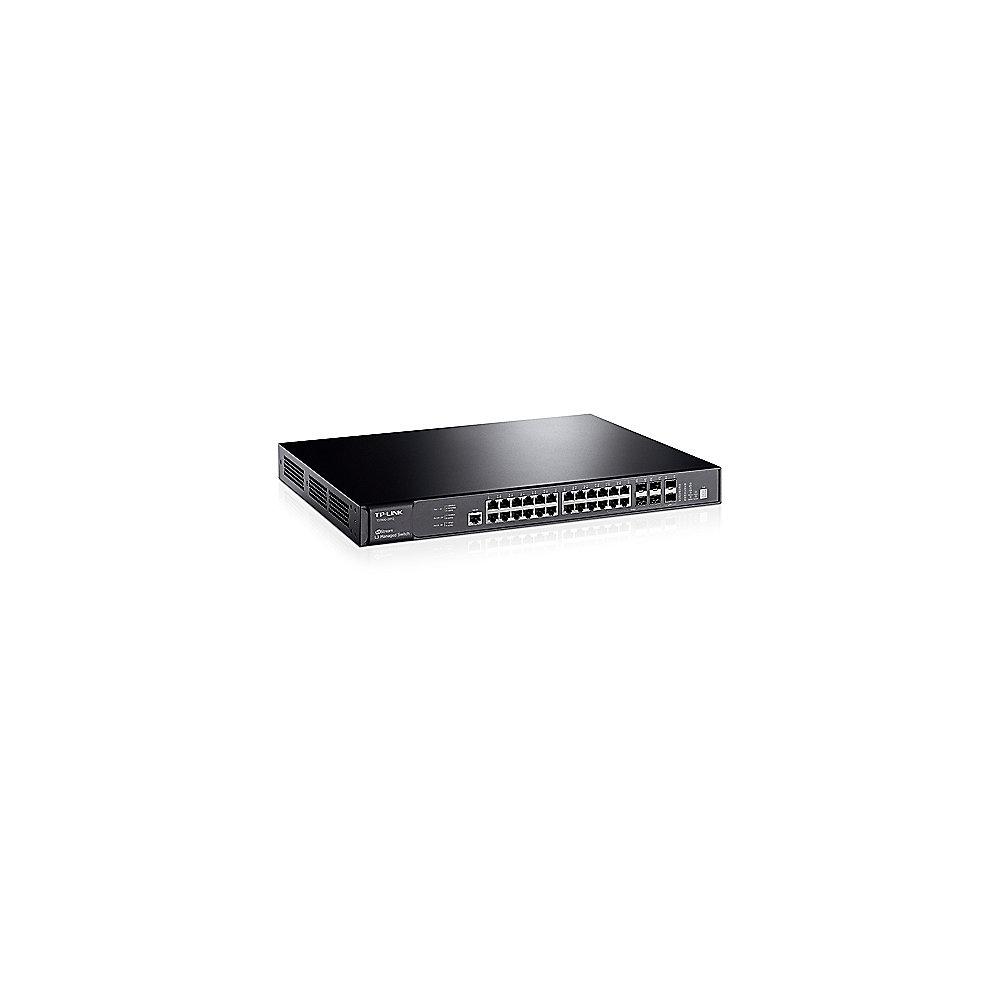 TP-LINK Stackable JetStream-24Port-Gbit-L3-Managed Switch mit 10Gbps-SFP -Slots