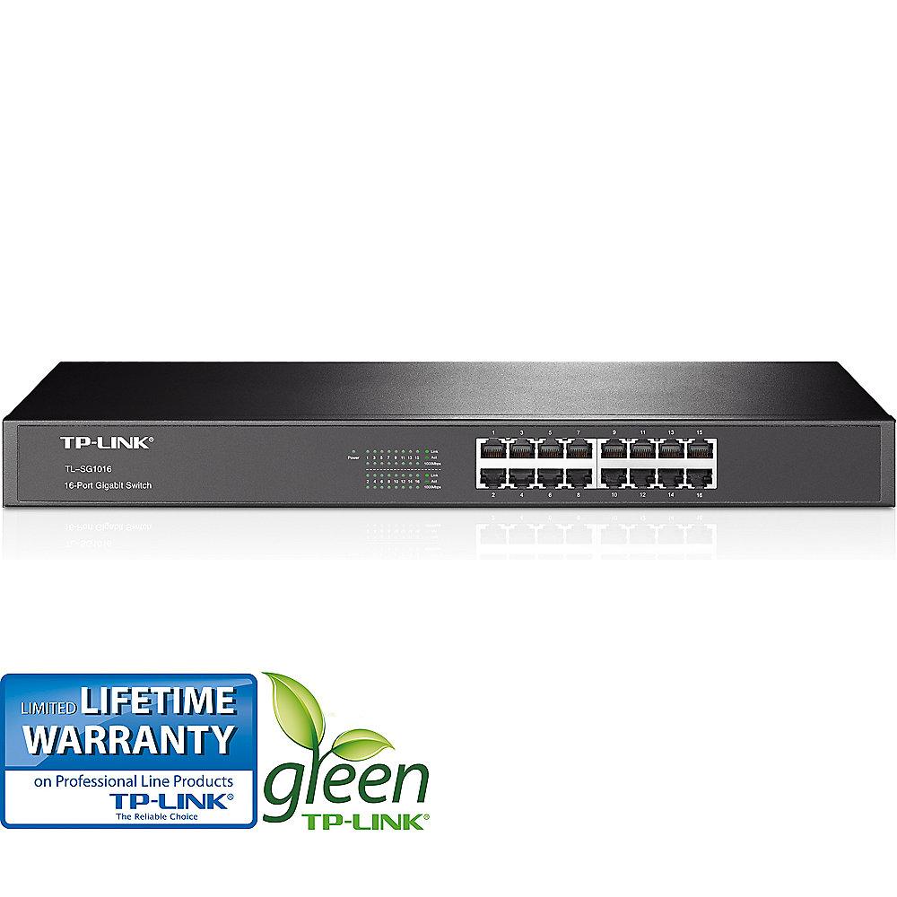 TP-LINK TL-SG1016 16x Port Gigabit unmanaged Switch, TP-LINK, TL-SG1016, 16x, Port, Gigabit, unmanaged, Switch