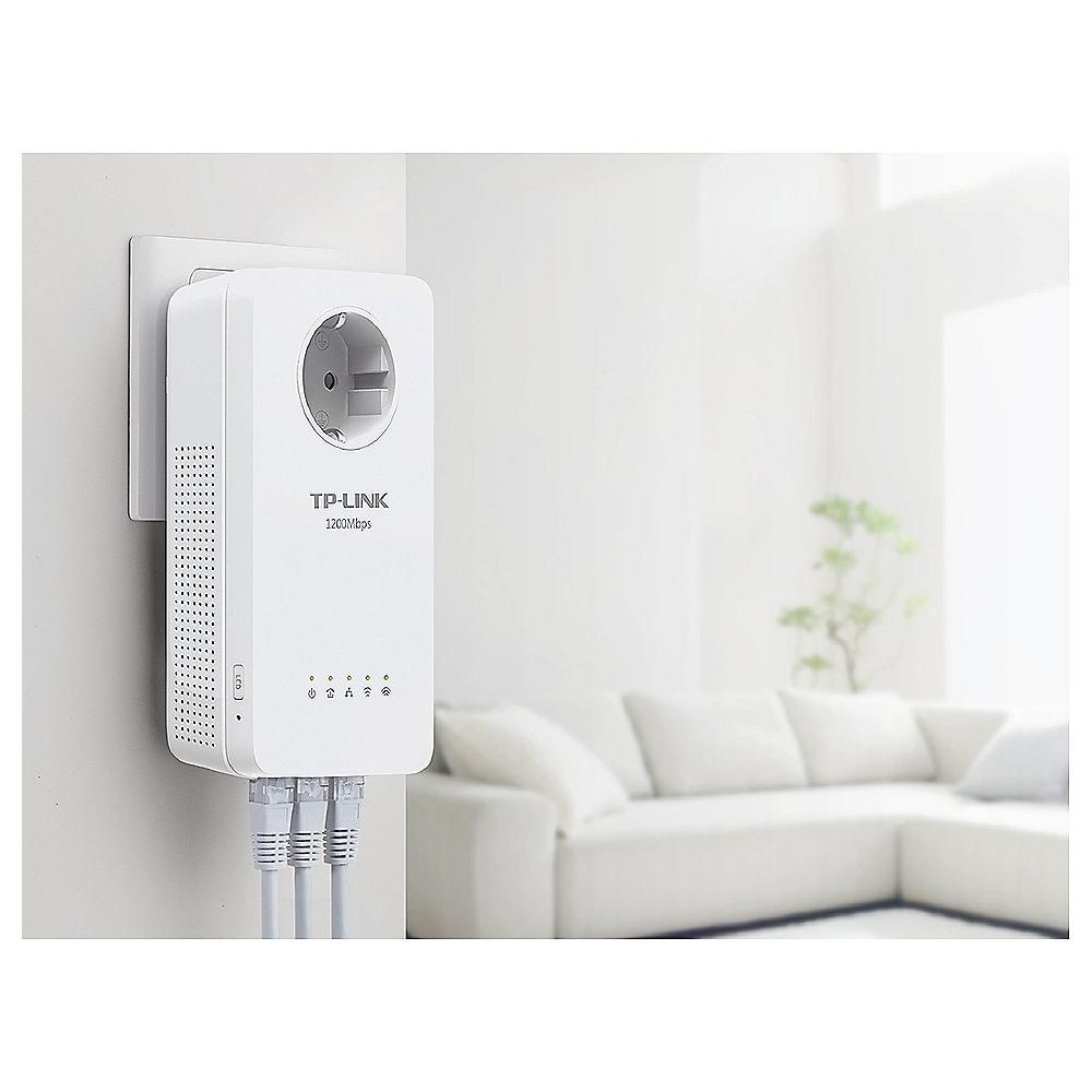 TP-Link TL-WPA8630P KIT AV1200 AC1200 2er Kit (Powerline   WLAN ac, 3xGB LAN)