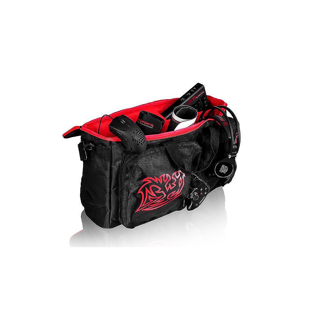 Tt eSPORTS Battle Dragon Backpack Rucksack schwarz rot EA-TTE-BACBLK-01, Tt, eSPORTS, Battle, Dragon, Backpack, Rucksack, schwarz, rot, EA-TTE-BACBLK-01