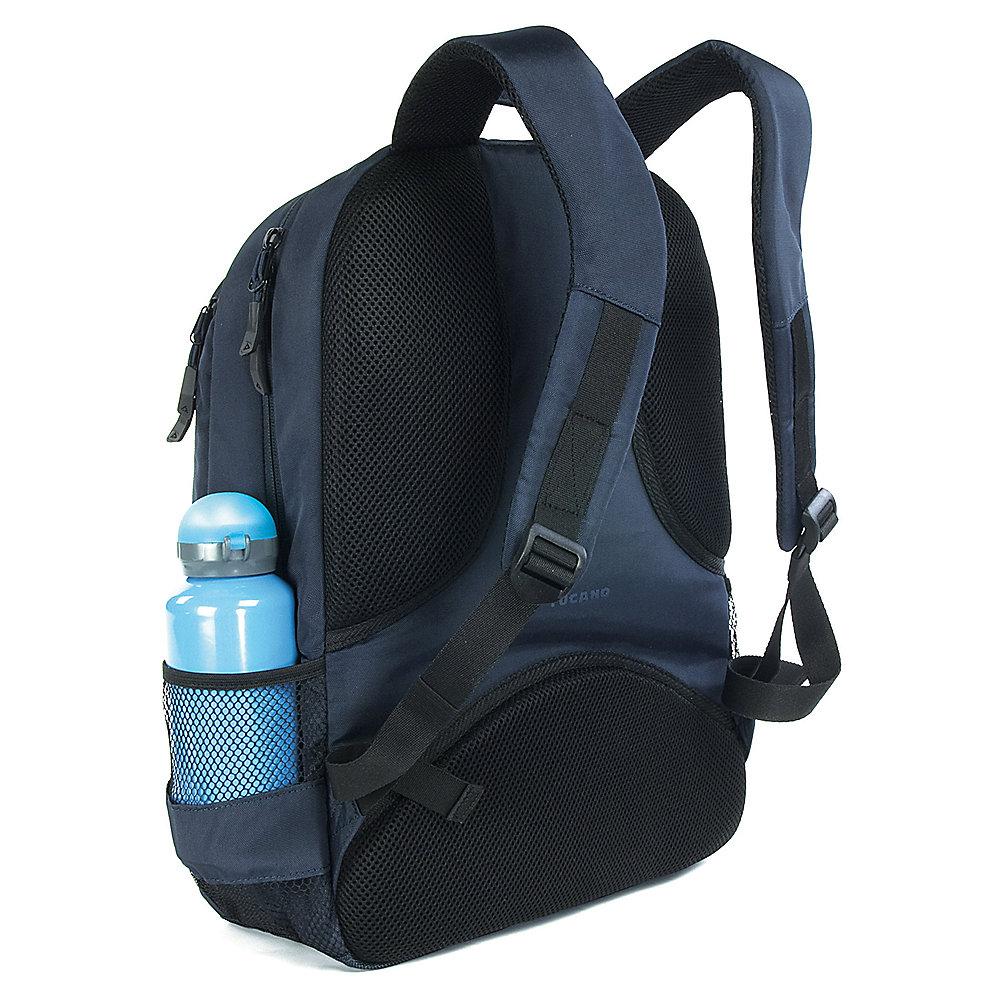 Tucano Lato Rucksack für Notebooks bis zu 17 zoll, blau