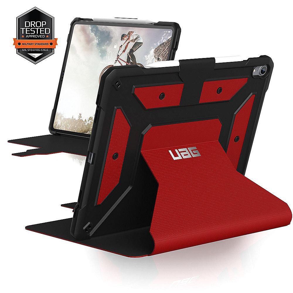 Urban Armor Gear Metropolis Case Apple 12,9" iPad Pro (2018) magma (rot)