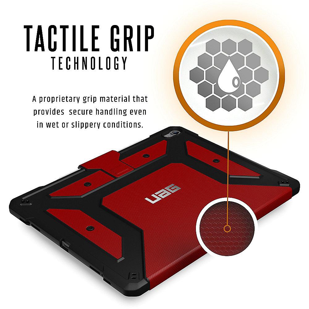 Urban Armor Gear Metropolis Case Apple 12,9" iPad Pro (2018) magma (rot)