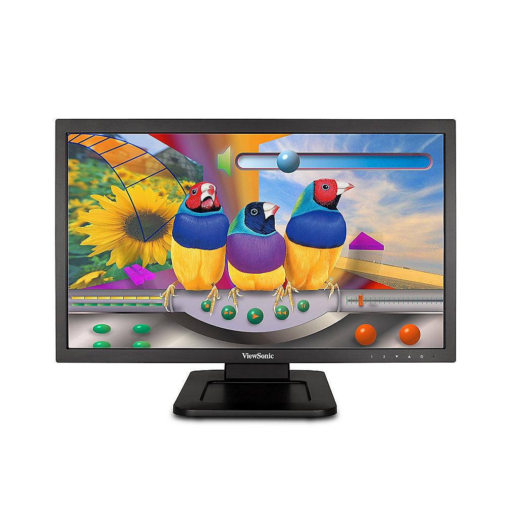 ViewSonic TD2220-2 56cm 22" Multi-Touch Monitor 5ms VGA/DVI/USB