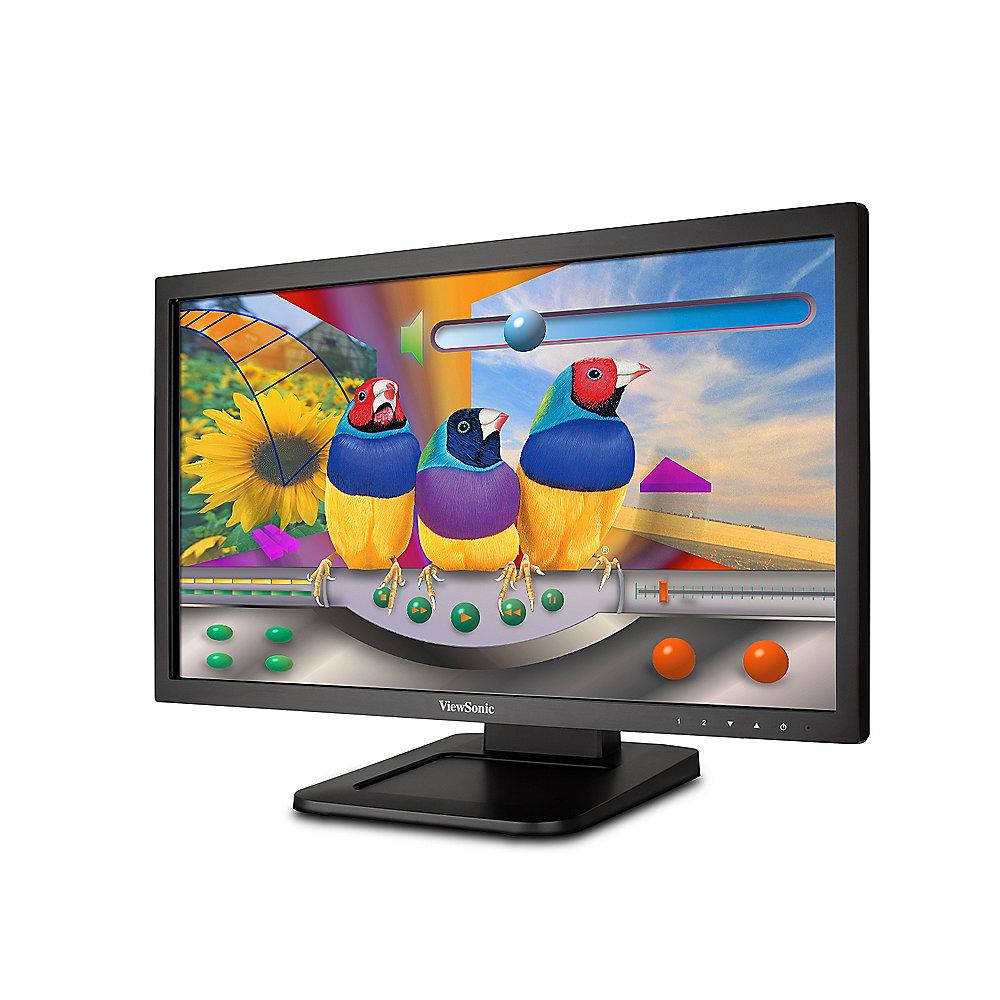 ViewSonic TD2220-2 56cm 22" Multi-Touch Monitor 5ms VGA/DVI/USB