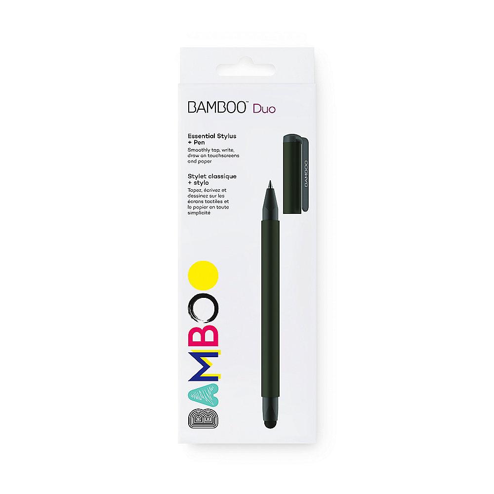 Wacom Bamboo Stylus duo4 Eingabestift schwarz, Wacom, Bamboo, Stylus, duo4, Eingabestift, schwarz