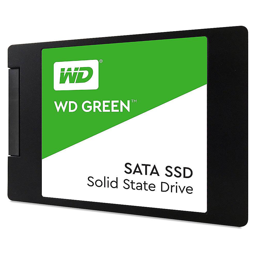 WD Green 3D NAND SATA SSD 480GB 6Gb/s 2.5zoll, WD, Green, 3D, NAND, SATA, SSD, 480GB, 6Gb/s, 2.5zoll