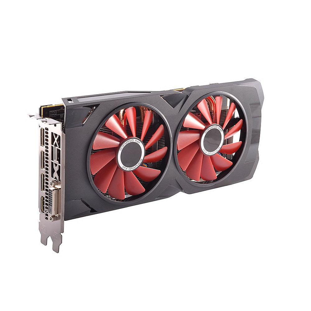 XFX AMD Radeon RX 570 RS Black Edition OC Grafikkarte 4GB GDDR5 3xDP/HDMI/DVI, XFX, AMD, Radeon, RX, 570, RS, Black, Edition, OC, Grafikkarte, 4GB, GDDR5, 3xDP/HDMI/DVI