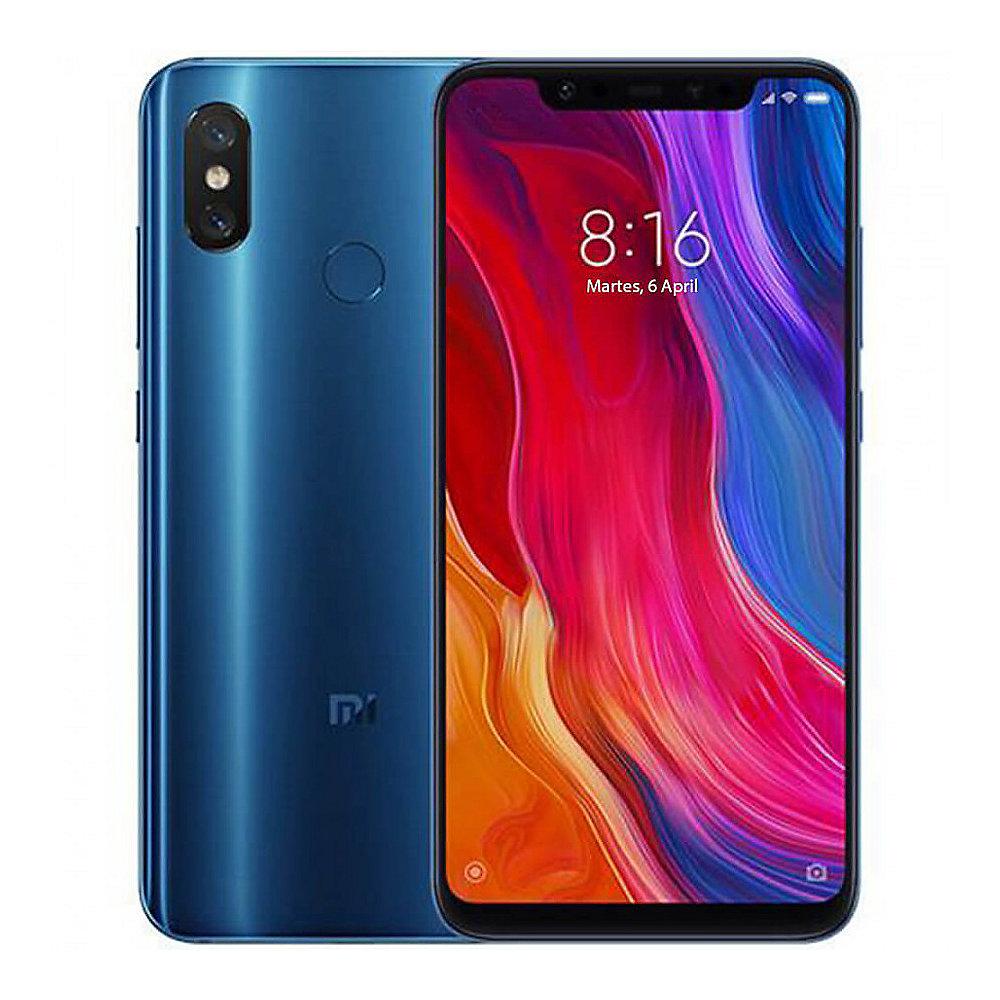 Xiaomi Mi 8 6GB 128GB LTE Dual-SIM blue EU, Xiaomi, Mi, 8, 6GB, 128GB, LTE, Dual-SIM, blue, EU