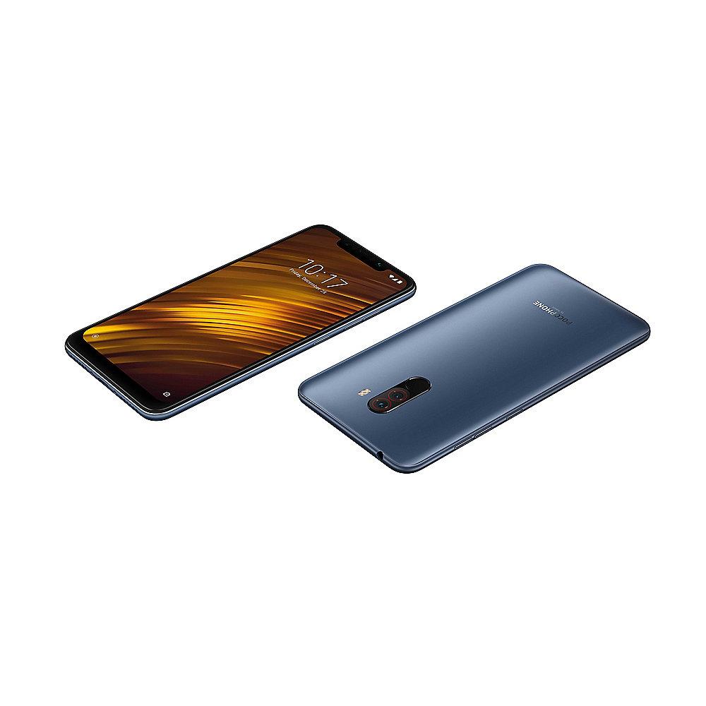 Xiaomi Pocophone F1 6/64GB LTE Dual-SIM blue Android 8.1 Smartphone EU