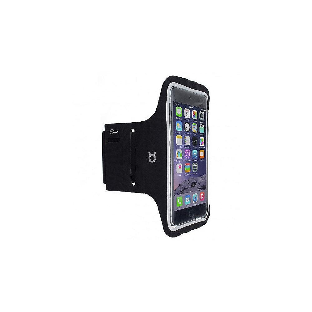 xqisit Dore Sportarmband für Smartphones bis 5,1" schwarz