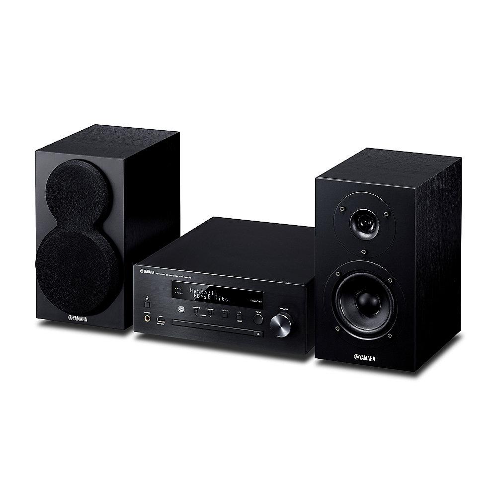 Yamaha MCR-N470D PianoCraft Multiroomsystem, Spotify, AirPlay, DAB  schw./schw.