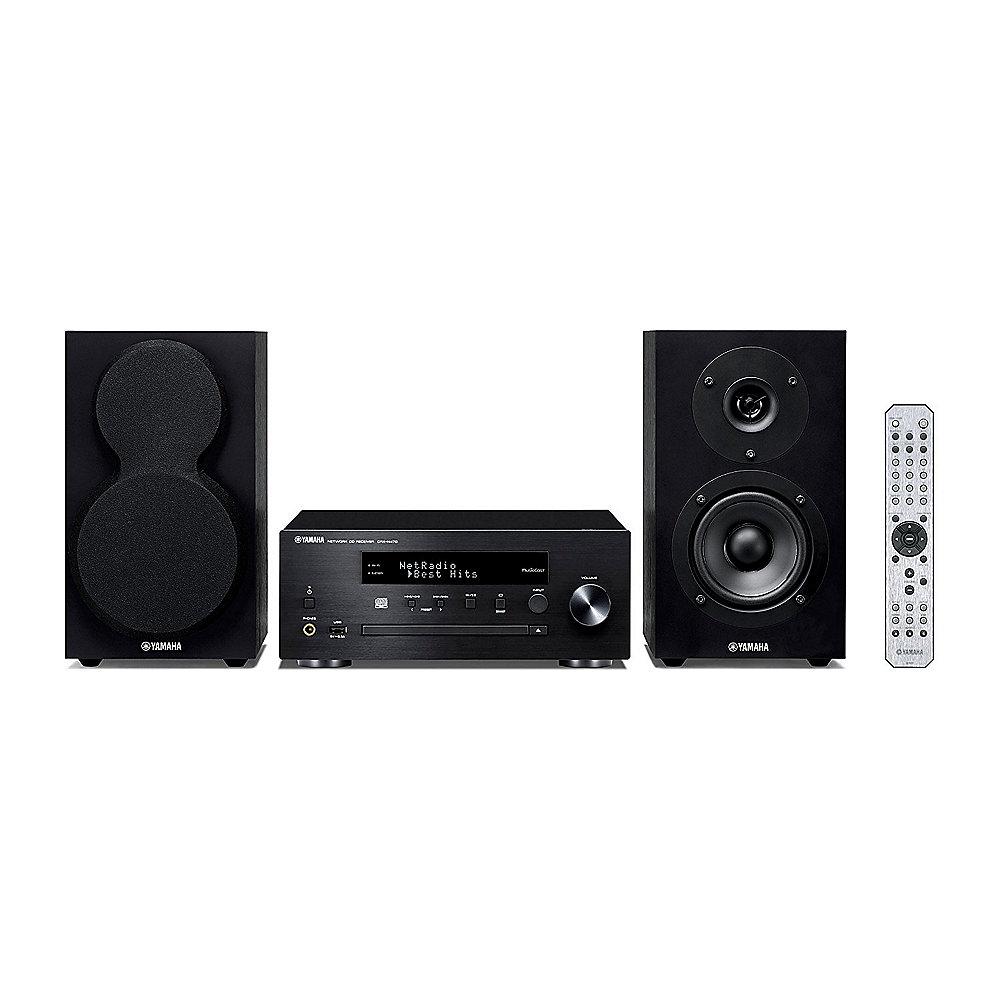 Yamaha MCR-N470D PianoCraft Multiroomsystem, Spotify, AirPlay, DAB  schw./schw.