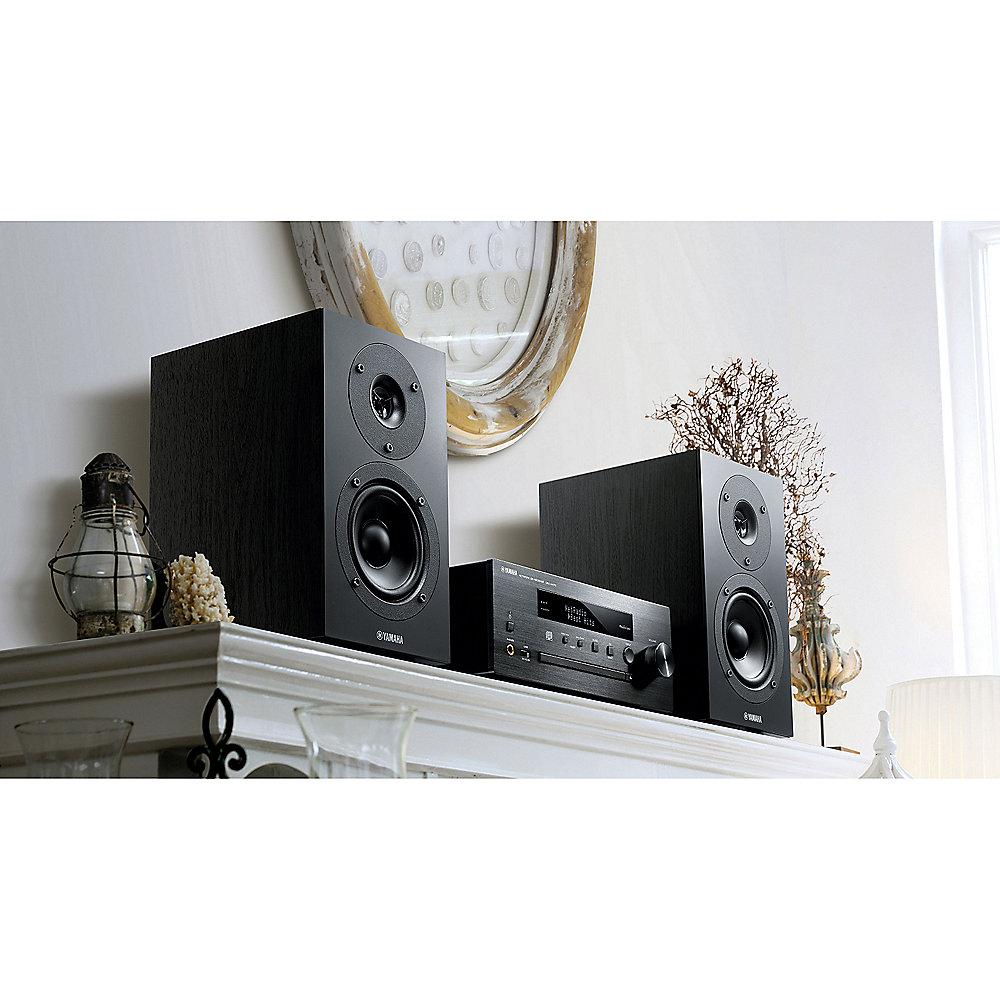 Yamaha MCR-N470D PianoCraft Multiroomsystem, Spotify, AirPlay, DAB  schw./schw.